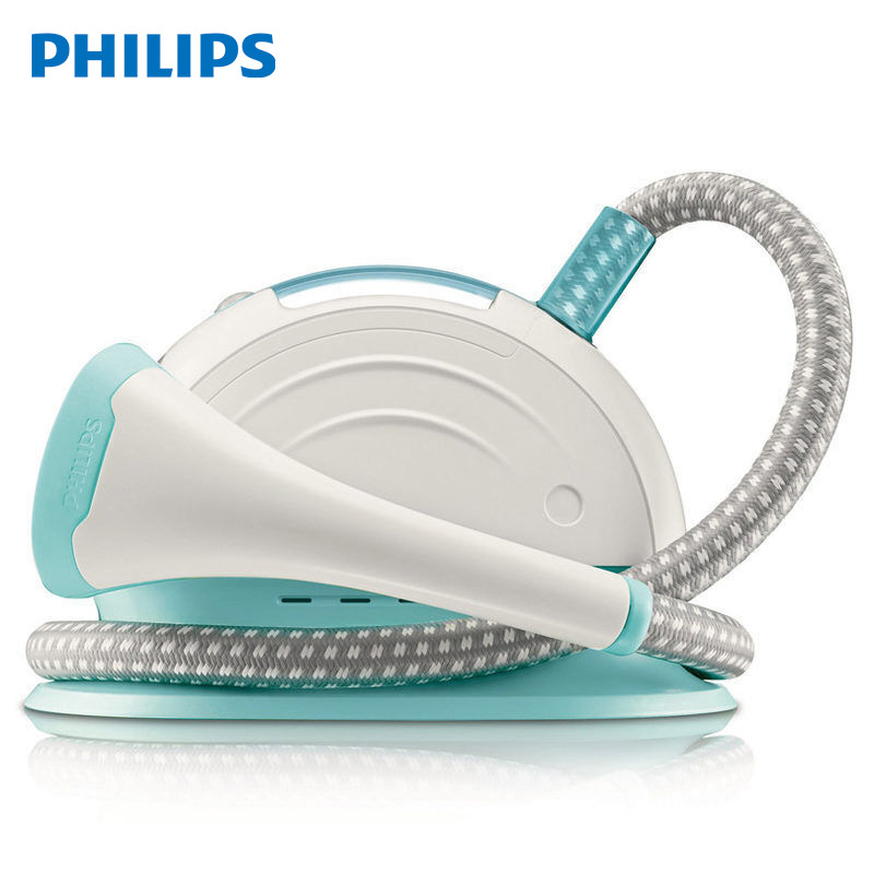 飞利浦(Philips)蒸汽便携式挂烫机GC550 可拆卸挂架2档蒸汽调节 1L容量水箱