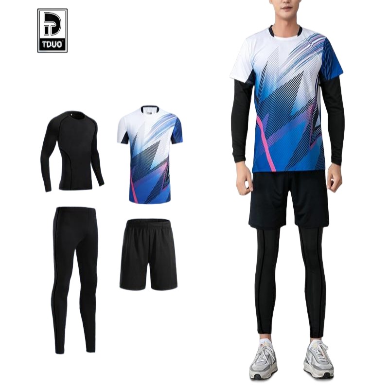 TDUO 羽毛球服 T4 套高清大图