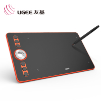 友基（UGEE） RB170 手绘板 数位板 电子绘图板 电脑画板 电子手写板 绘画板 PS板绘 橘红色 套餐二
