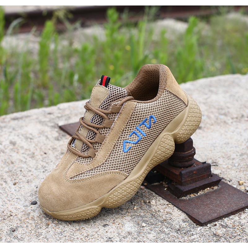 天鸣sg632反绒皮钢包头防穿刺防砸防滑耐劳保鞋3646双