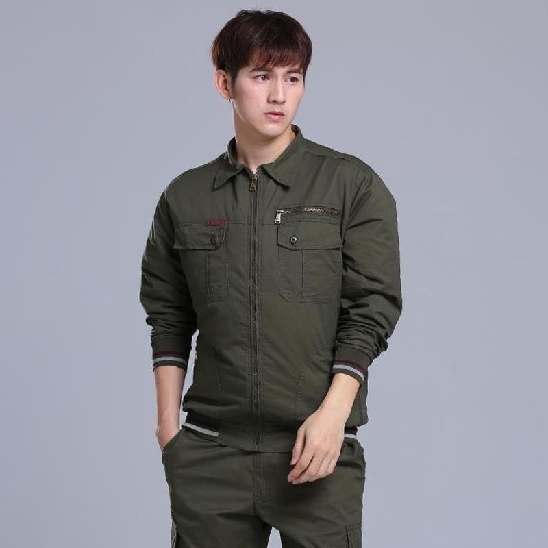 空调服男降温带风扇的衣服单上衣不含配件制冷工作服带孔的风扇服 纯棉单上衣一件 不含配件 160/80A [适合90-95