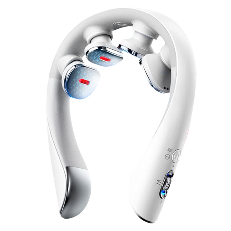 SKG颈椎按摩器肩颈颈部脖子口袋按摩仪红光热敷K5系列3代尊贵款