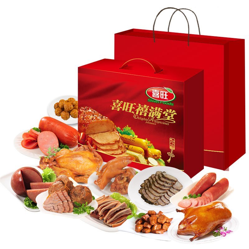 喜旺(Siwin Foods) 禧满堂 肉食 熟食 3300g/盒 单盒装