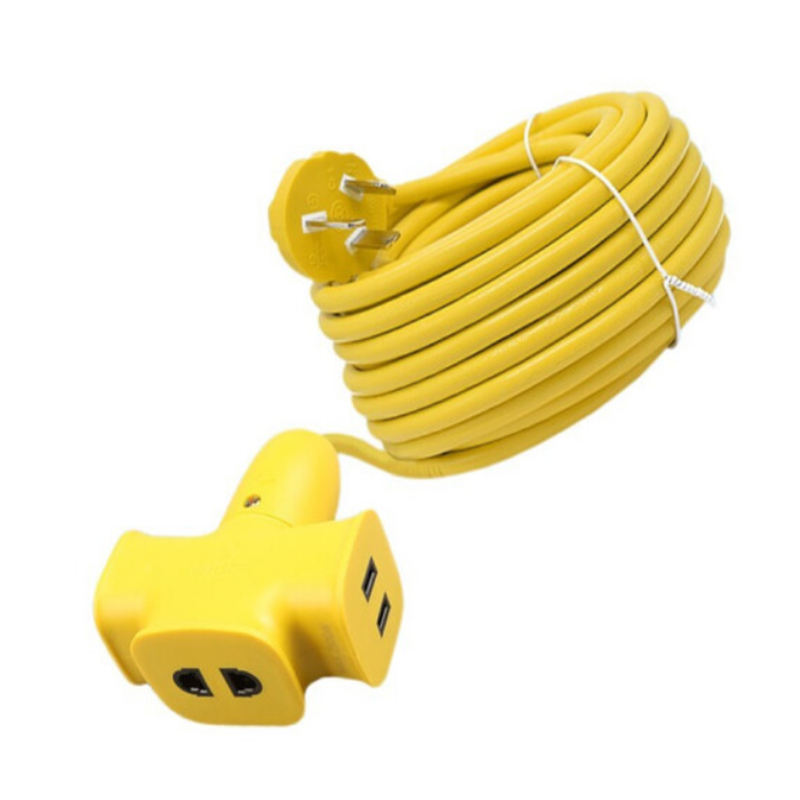 公牛(bull) 新国标摔不烂工程排插 10A250V 20米导线 GN-C221X 单位:个 货期3天高清大图