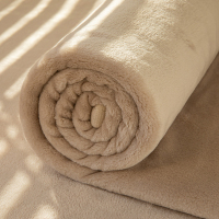 星月居 加厚牛奶绒冬季珊瑚绒法兰绒冬季加绒 床笠三件套150*200cm床笠+同款一对枕套 米白