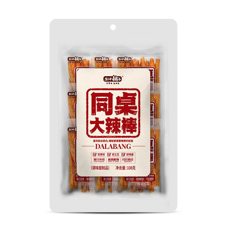 盐津铺子好人卡辣味棒100g
