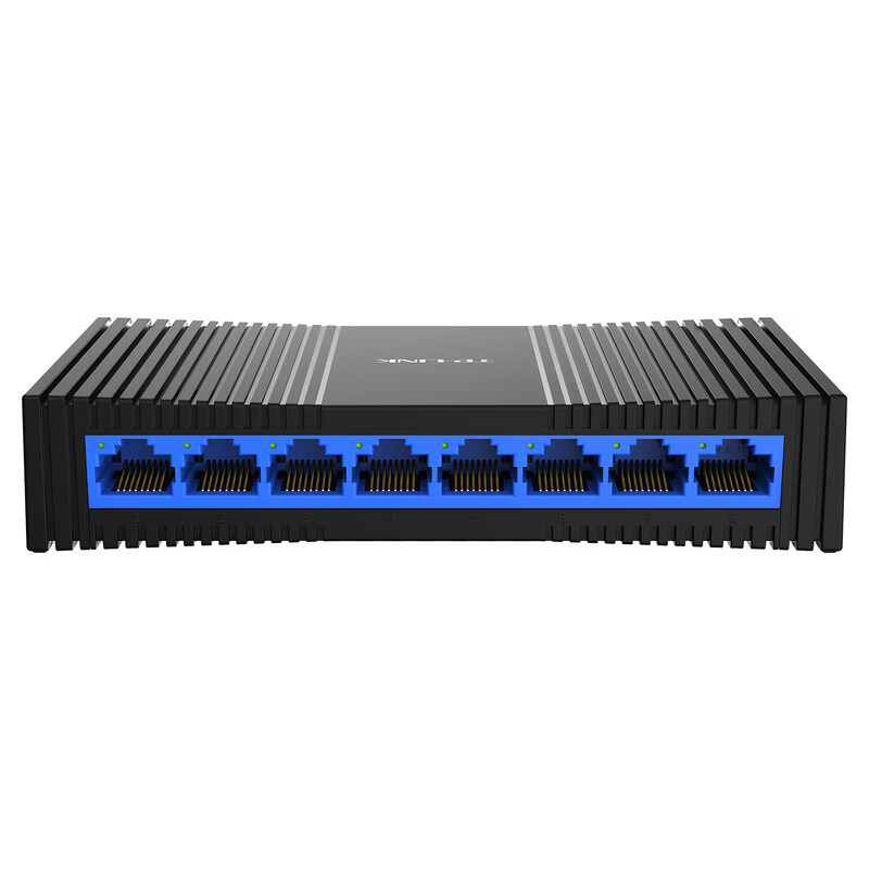 TP-LINK 8口千兆交换机即插即用 TL-SG1008+