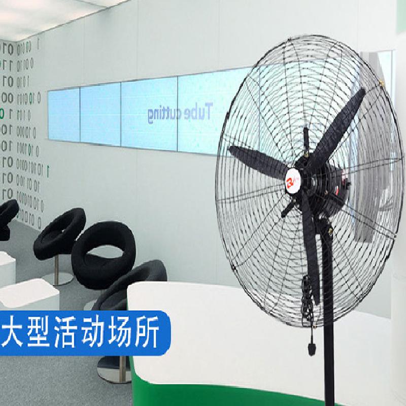 AT 500mm 角扇工业电风扇 大风力 大功率商用强力摇头挂壁扇 塑叶-LYD