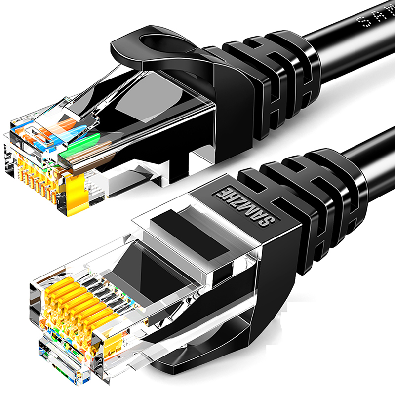 山泽(SAMZHE) CAH-6080 六类非屏蔽网线 8.00 米/根 (计价单位:根) 黑色_