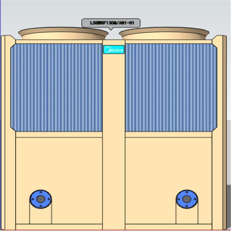 中央空调主机LSQWRF100/R2Y