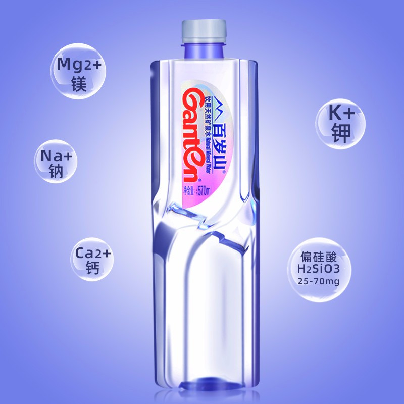 百岁山 矿泉水24瓶*570ml