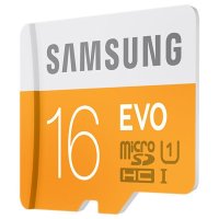 三星(SAMSUNG) microSD存储卡 16G(CLASS10 UHS-1 48MB/s) EVO升级版