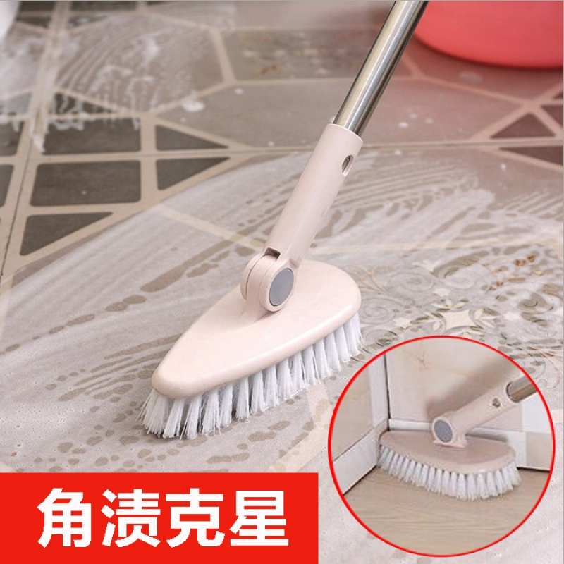 长柄地板刷硬毛瓷砖浴室卫生间刷子地砖清洁可拆卸刷家用清洗地刷