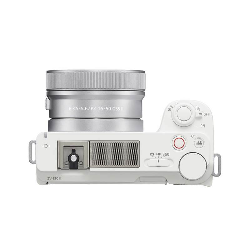 索尼(SONY) ZV-E10M2K 新一代ZV系列微单™相机 标准镜头套装 白色+SEL11F18 超广角定焦镜头
