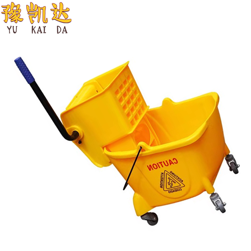 豫凯达挤水桶榨水车 拖把桶24L台高清大图