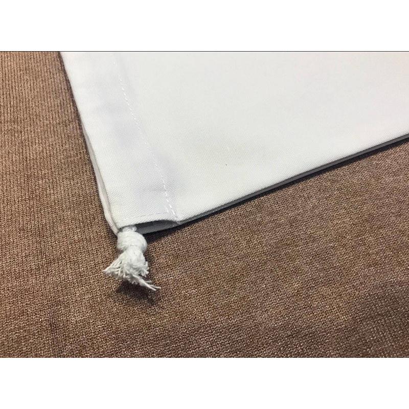 纯棉白色扎染抽绳袋定做蓝晒拓印收纳袋腊染手绘束口包定制LOGO收纳袋 三维工匠收纳柜高清大图
