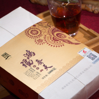 湘安黑茶金花茶洪福齐天茯砖茶湖南黑茶雅安黑茶 1000克