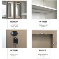 三金鑫 加厚钢制套色文件柜办公柜资料柜档案柜其他金属储物柜财务凭证柜器械柜 偏三斗文件柜