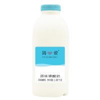 简爱原味裸酸奶(家庭装)1.08kg