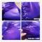 55*75cm(新料 无异味) 10个体验价(加厚) 特大号紫色加厚手提塑料打包袋装棉被子的袋子服装背心袋方便袋
