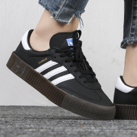 Adidas/阿迪达斯三叶草 女鞋21新款舒适低帮厚底松糕休闲鞋板鞋 B28156