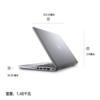 戴尔(DELL)Latitude 5410 定制丨i5丨16G丨256G HD620 核显 1366*768普分屏