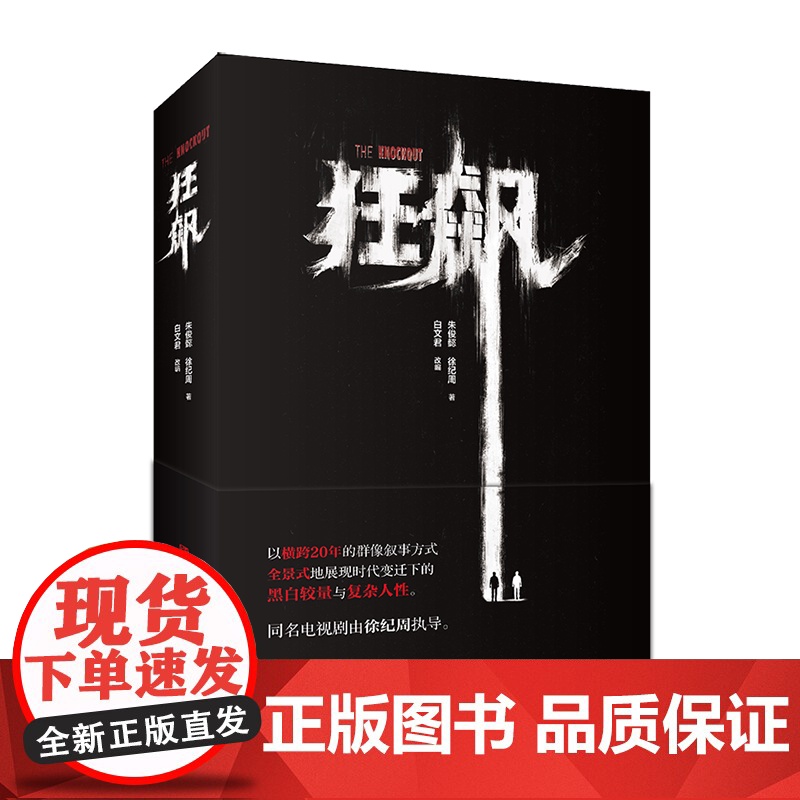 赠印签明信片 狂飙小说 徐纪周导演 张译 张颂文 李一桐主演同名电视剧 狂飙 原著 狂飙书籍 悬疑黑帮电视剧高清大图