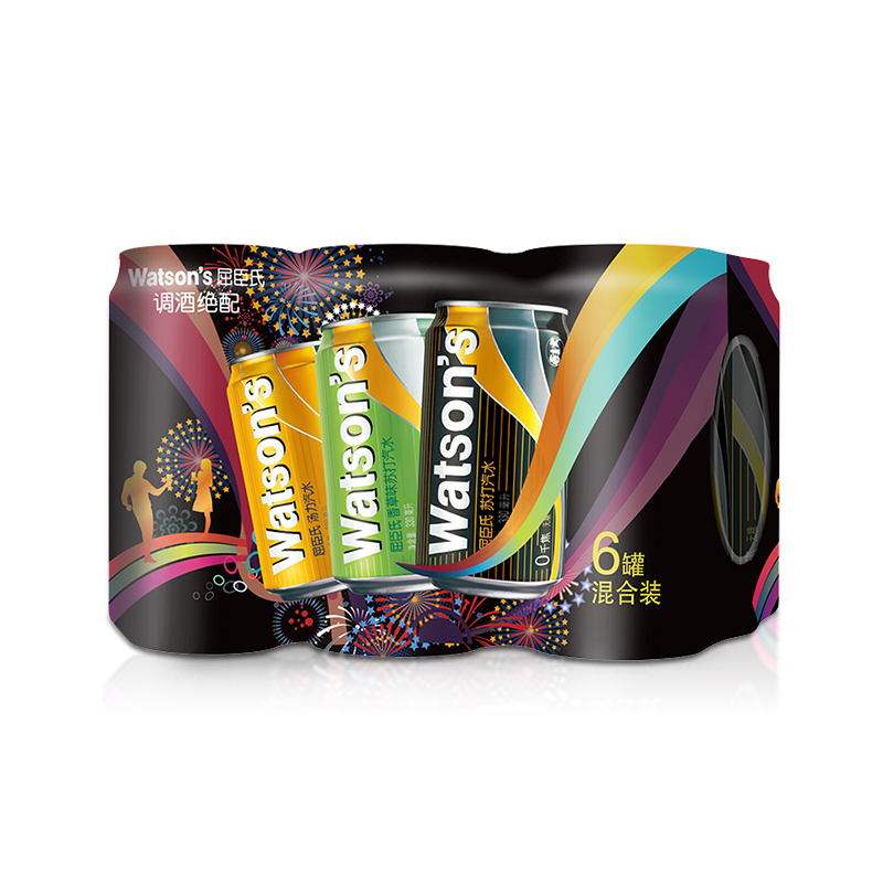 屈臣氏 (Watsons) 调酒系列6罐混合装330ml