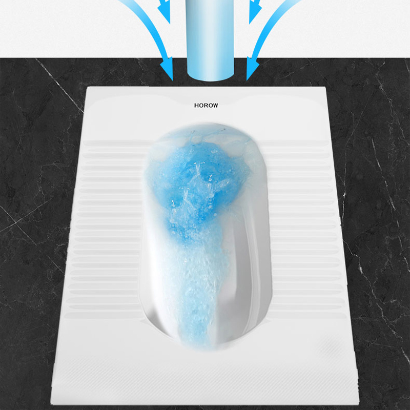 希箭/horow 蹲便器蹲坑蹲厕便池防滑防臭大口径冲水蹲便器o2o(含运费