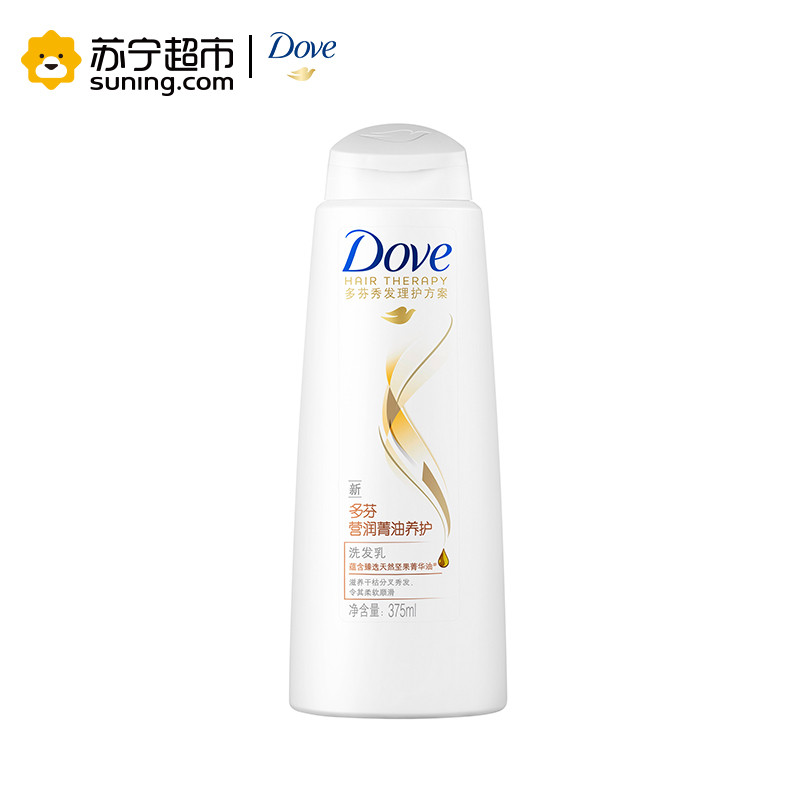 多芬(Dove)营润菁油养护洗发乳375ml[联合利华]