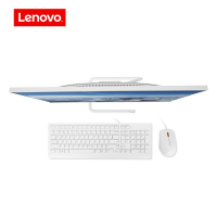 联想(Lenovo)AIO520C-24 I5-8400T/4G/1T/2G独显/无线键鼠/蓝牙/23.8英寸/白色/定制 商务办公学习个人家用企业采购致美一体机台式电脑