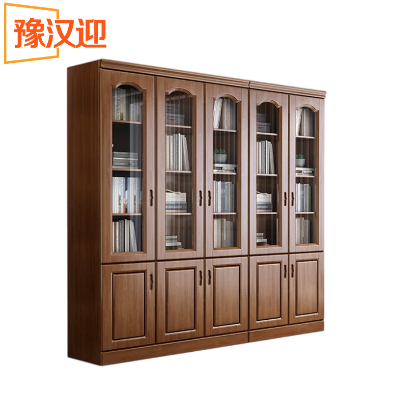 豫汉迎木质文件柜书柜高清大图