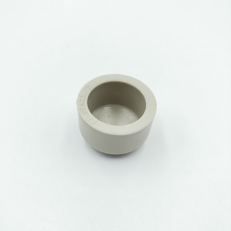 合威 热水管加厚型PPR堵帽热熔管堵头管帽φ25(6分)5个装