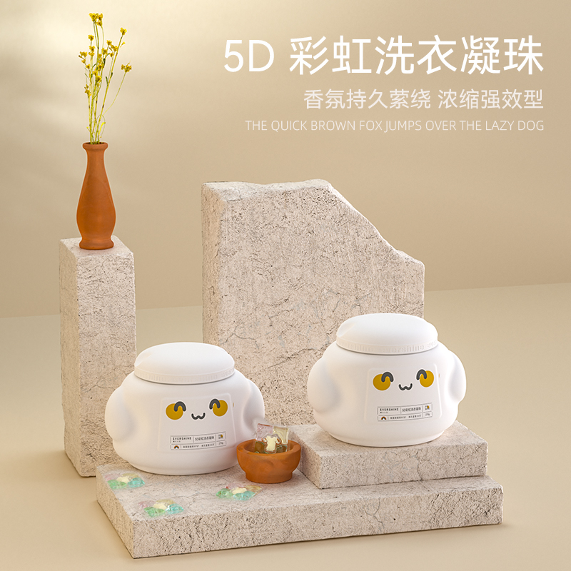 EVERSHINE晴天大白5D洗衣凝珠罐装邂 逅+挚爱9g*30颗