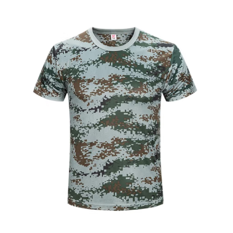 迪安派登短袖迷彩服全棉军训服175码视频