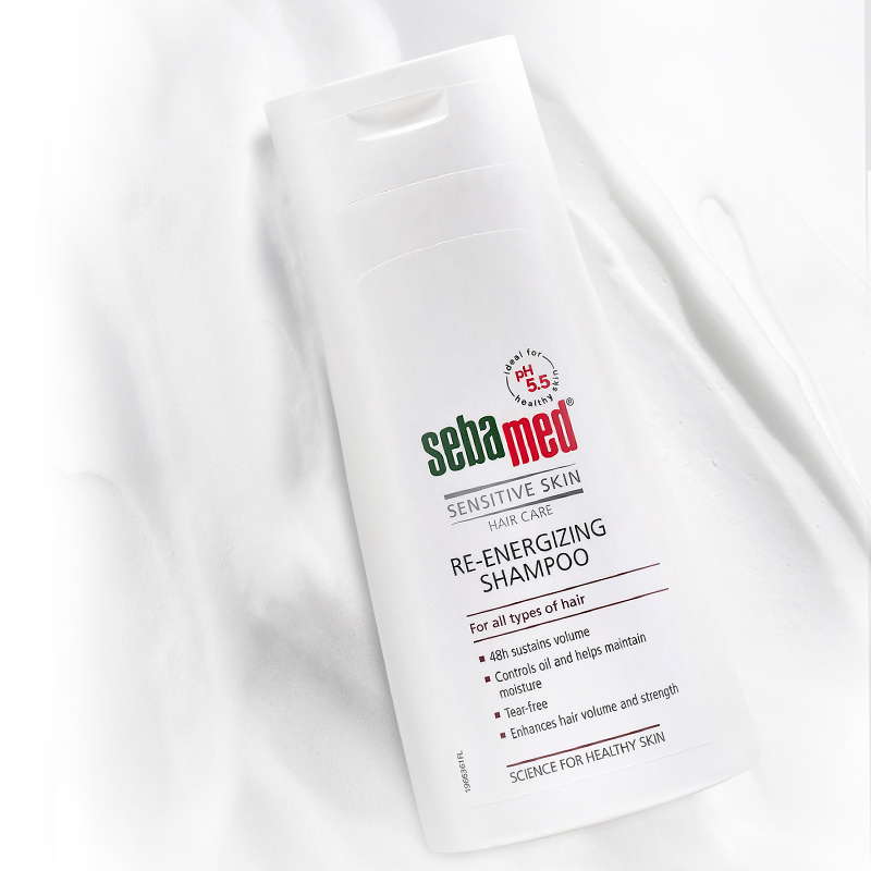 施巴赋活丰盈洗发水温和清洁控油防断发咖啡因育发 400ml高清大图