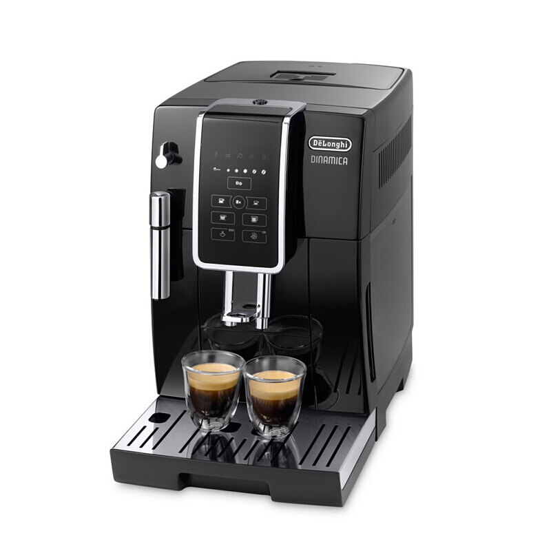 德龙（Delonghi）咖啡机 全自动咖啡机 欧洲原装进口 家用 手动卡布奇诺系统 ECAM350.15
