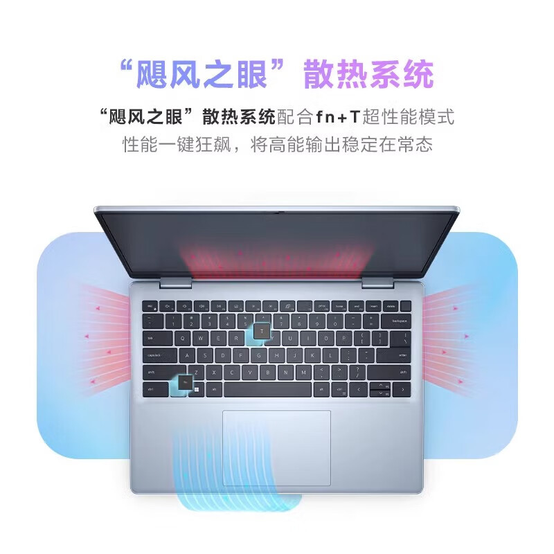 戴尔(DELL)灵越14PLUS 7440F-4809L AIPC超能本 14英寸轻薄商务办公游戏笔记本电脑 定制Core7-240H 32G 2T 2.5K 120HZ 蓝色高清大图