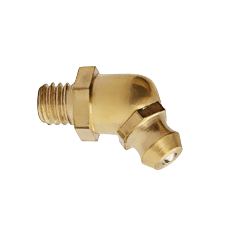 智铮朗月 铜黄油嘴45度M10*1个高清大图