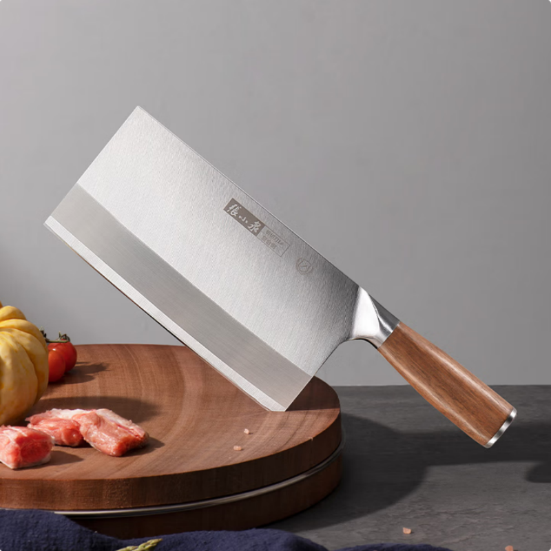 张小泉 铭匠系列复合钢刀具菜刀家用切片刀厨房斩切刀1#厨师刀D50861100