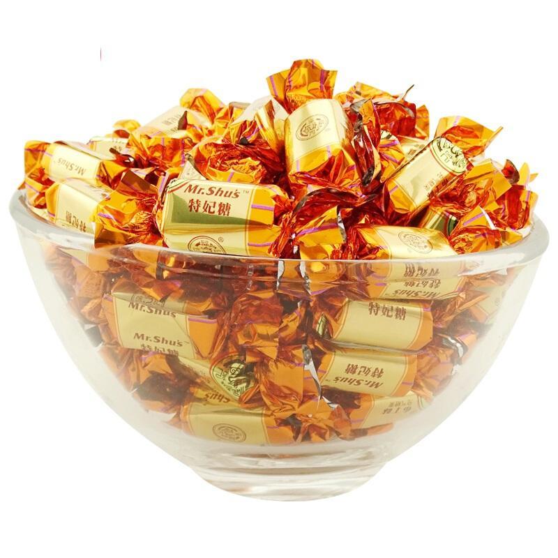 徐福记特妃糖1500g散装称多种口味可选年货喜糖