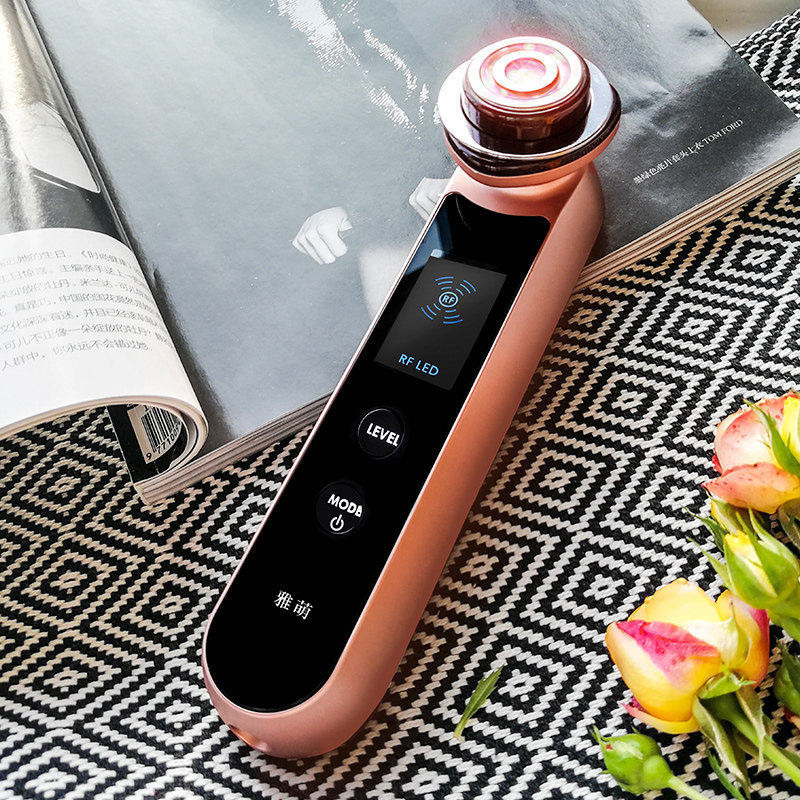 [经典射频美容仪]雅萌(YA-MAN)HRF-10T 离子导入导出电动美容仪 射频亮肤嫩白 深层清洁 美容器 铜色高清大图