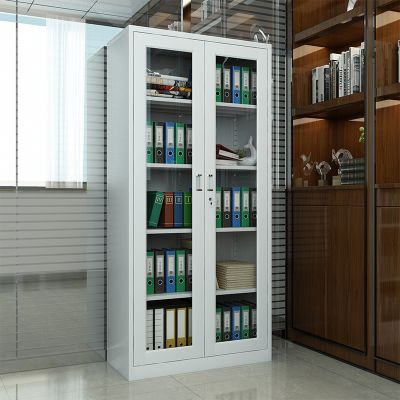 中豫鑫泽ZYXZ4071910钢制文件柜办公柜档案柜储物柜 通玻文件柜(加厚款)