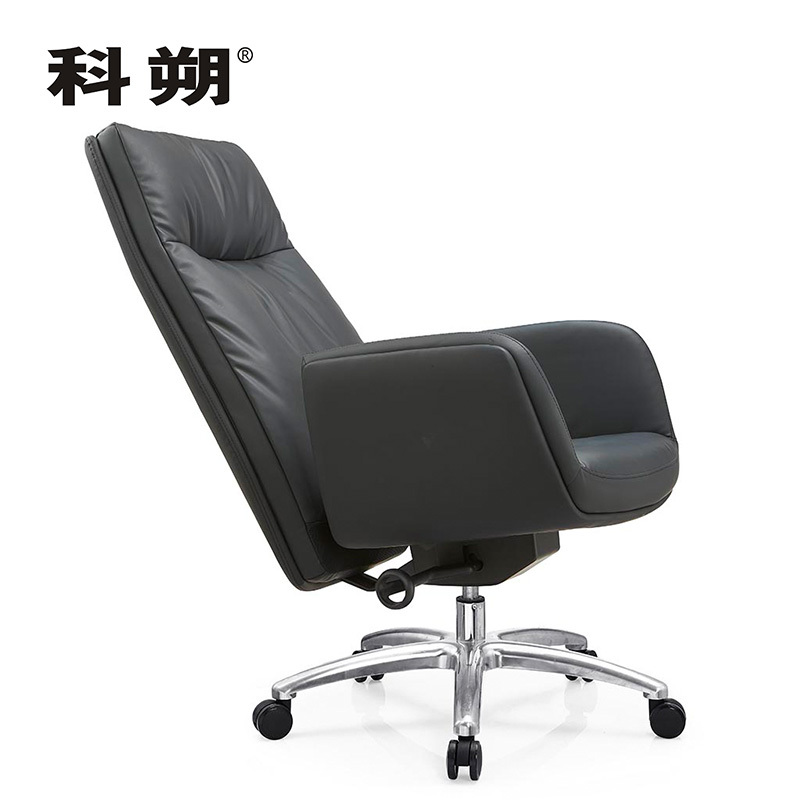 科朔 办公椅电脑椅 牛皮椅 升降转椅皮椅 KS-A219牛皮