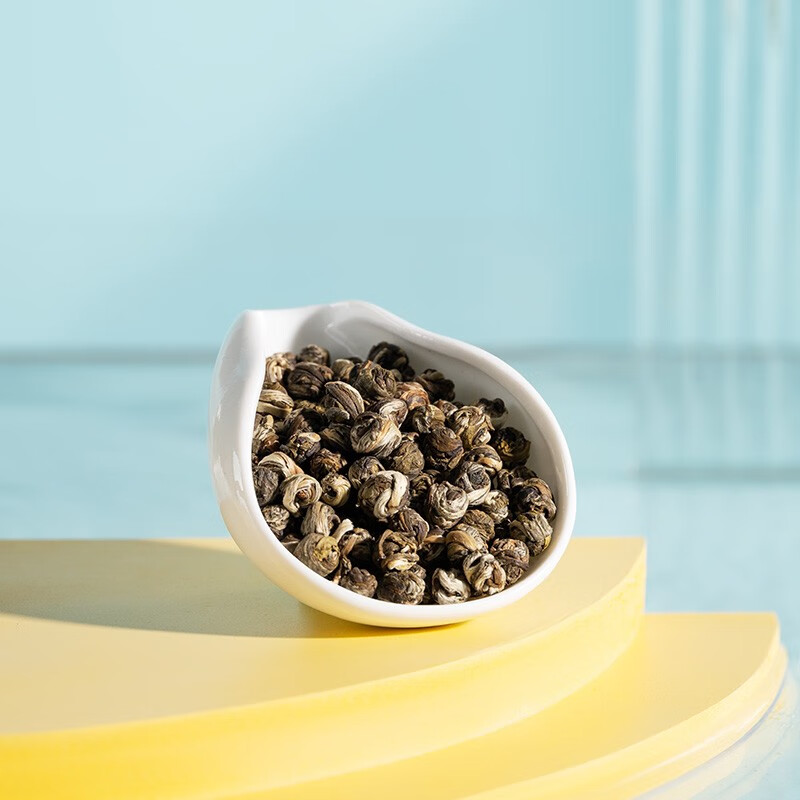 八马茶业 多三朵·茉莉花茶龙珠 144g高清大图