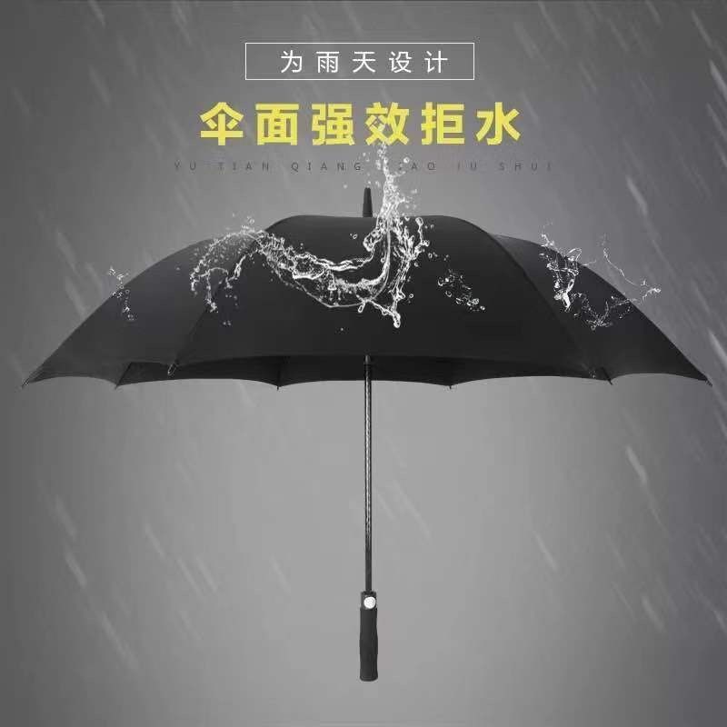 伞下105CM黑色 超大雨伞大号高尔夫伞双人伞晴雨伞两用长柄伞直柄伞广告定制伞
