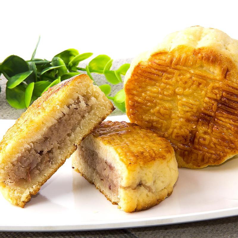 中秋月饼内蒙奶豆腐奶皮子纯馅大月饼