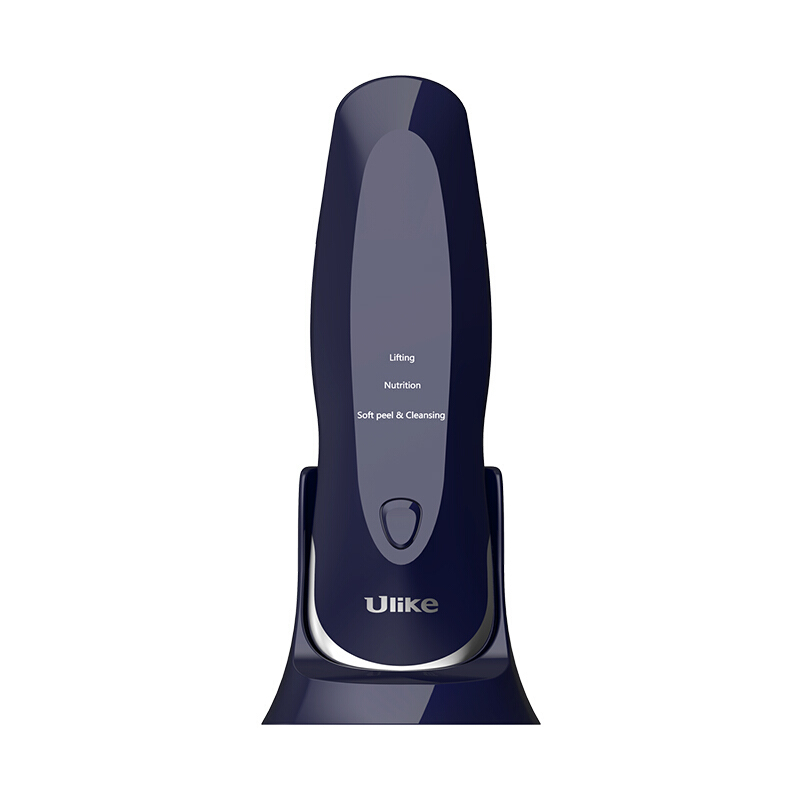 ulike 黑头铲 UF1001蓝金 24K金超声波 吸黑头仪器 清洁毛孔去黑头仪器 美容仪 洗脸仪 吸黑头仪器