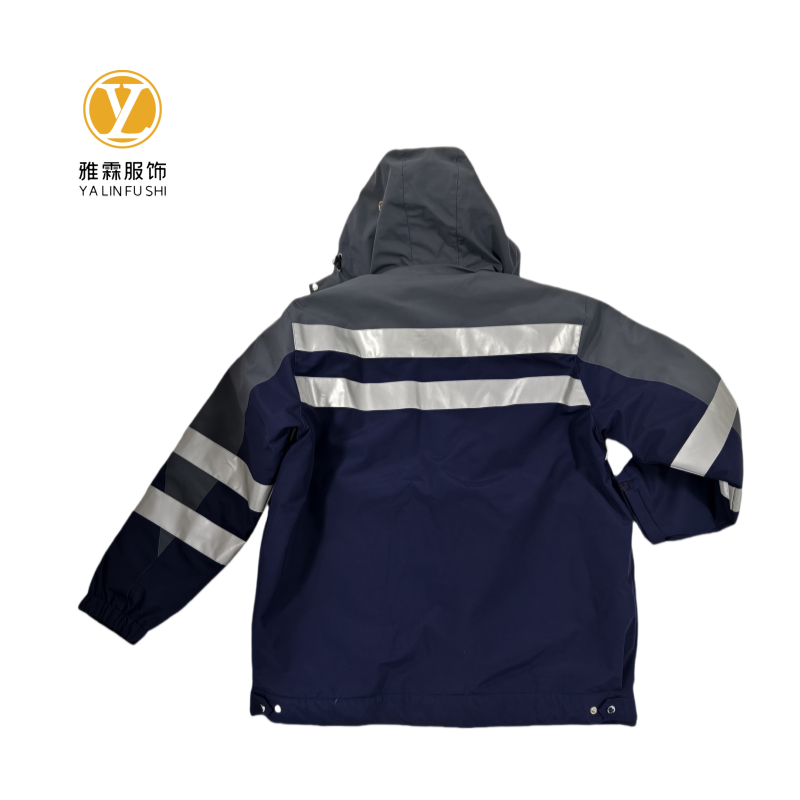 雅霖服 高可视性警示防护服 羽绒服两件套YLF-25052604 套高清大图