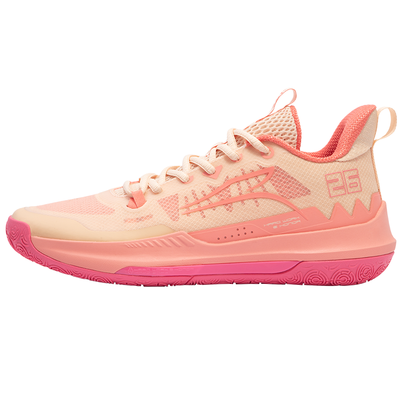 丁威迪DVD team丨361°篮球鞋男鞋运动鞋实战耐磨防滑学生球鞋男672421113 冰沙桃/海星粉 40码